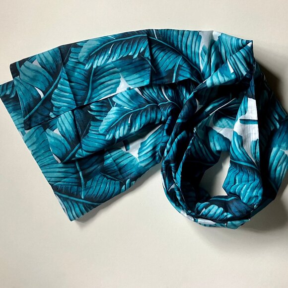 Tropical Turquoise Scarf - Picture 4 of 4